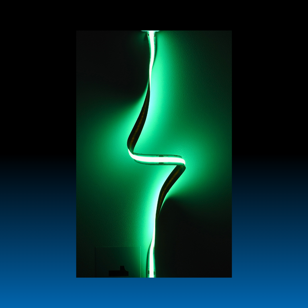 Flexi Green COB Strip lights