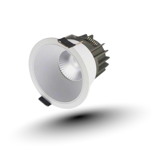 12W LED Deep Cone Dimmable Downlight White