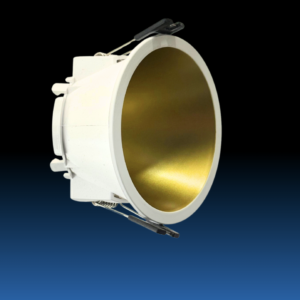 Cerian Module Downlight Frame 6003 – White & Gold