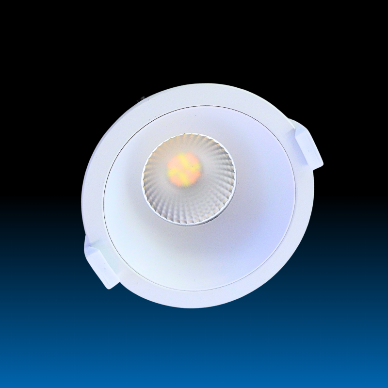 9W Recessed White Led Downlight