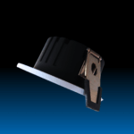 13W Dimmable LED Fresnel Anti-Glare Downlight