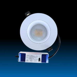 13W LED Fresnel Anti-Glare White Downlight