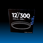 24W White Surface-Mount LED Ceiling Light