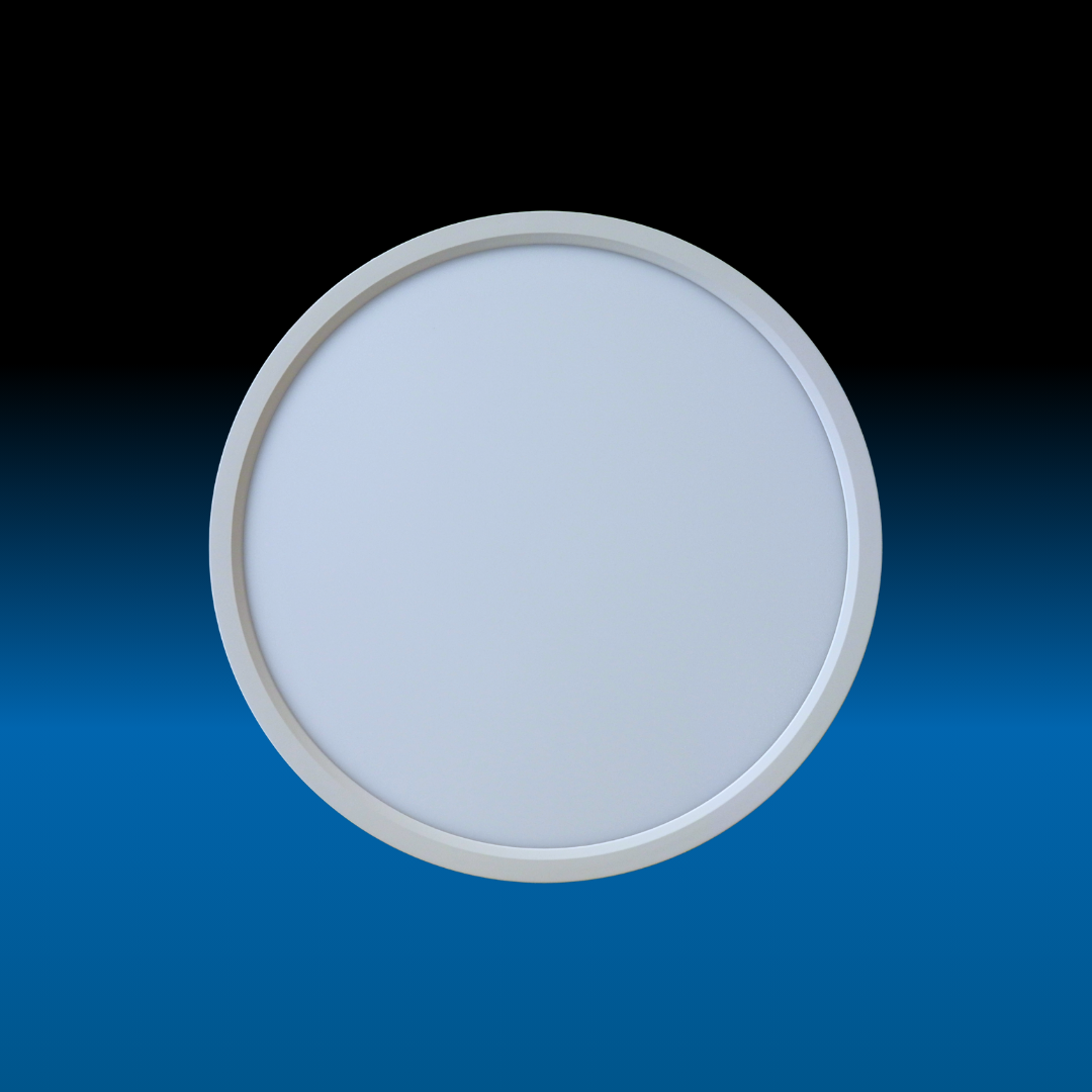 32W White Surface-Mount LED Ceiling Light