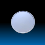 24W White Surface-Mount LED Ceiling Light