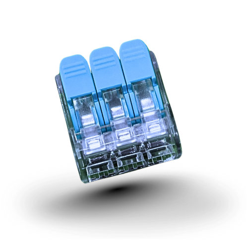 Wire Quick Connectors 3 Pole 6MM