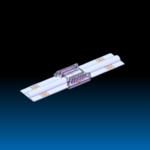 4 PIN Strip To Strip RGB Connector 10mm