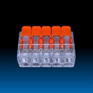 Wire Quick Connectors 5 Pole 6MM Red