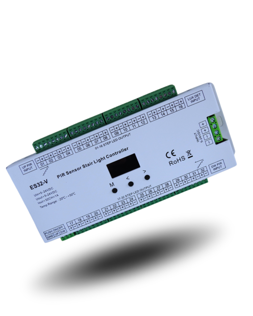 ES32-V PIR Sensor Stair Light Controller