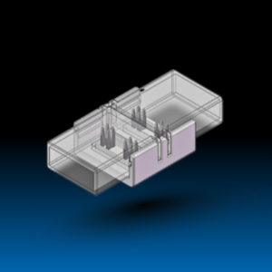 IP67 4pin strip light connector png