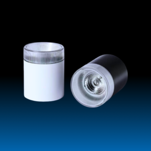 Fresnel Surface Mount LED Downlight 15W Black