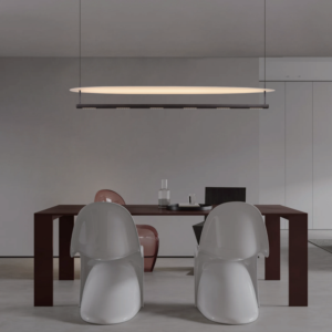 85W Diffuse D Large LED Linear Chandelier